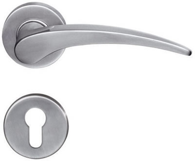 Solid Stainless Steel Lever Handle